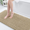Arotive Luxury Chenille Bathroom Rug Mat 70x24 - Extra Soft Plush Bath