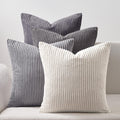 Topfinel Decorative Throw Pillow Covers Set of 4 Soft Velvet