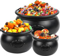 3 in 1 Halloween Witch Cauldrons Set (12.6, 9.8, 7.7 in) - Sturdy