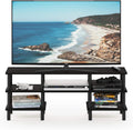 Furinno Turn-N-Tube 3-Tier Wide Shelf TV Stand - Simple, Functional