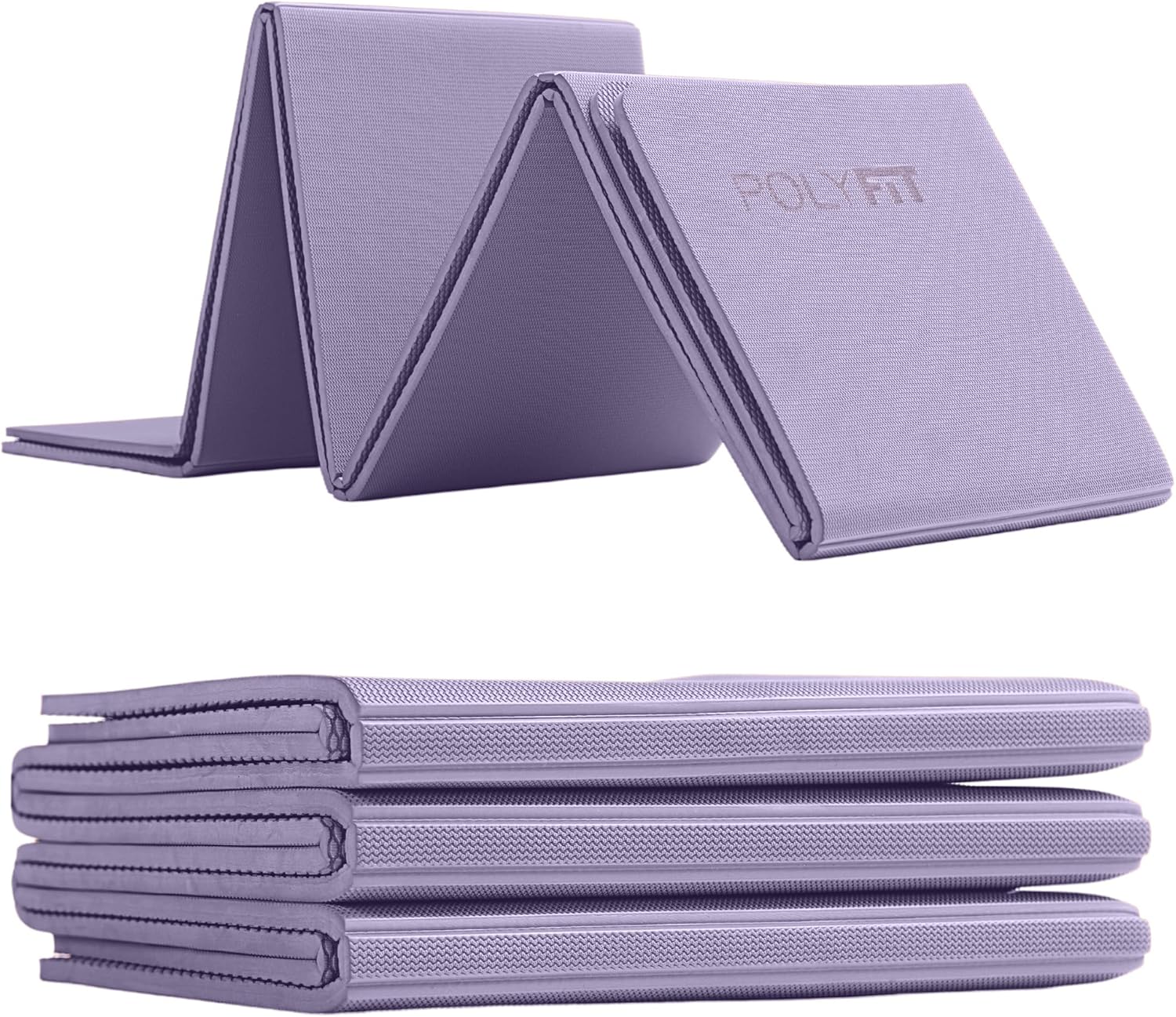 Polyfit Foldable Yoga Mat - Lightweight, Portable, and Durable
