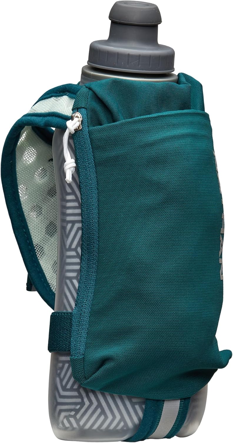 Nathan Insulated Handheld Flask 18oz for Runners - Deep Teal