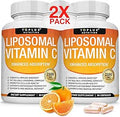 Liposomal Vitamin C 2100mg High Absorption Vegan Capsules - Immune