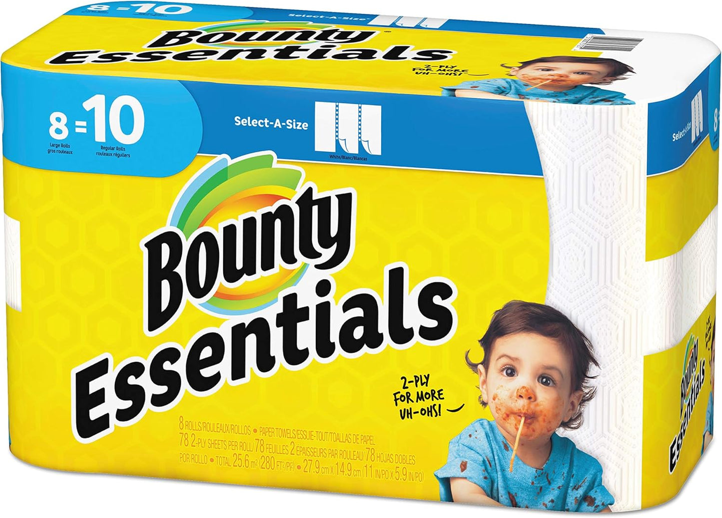 Bounty Essentials Select-A-Size Towels for Everyday Messes