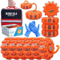 Emergency Flares for Cars 12-Pack - Roadside LED Safety Discs