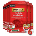 Twinings English Breakfast Black Tea K-Cup Pods - Smooth, Robust