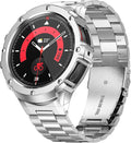 SUPLINK Stainless Steel Case and Band for Samsung Watch 7 44mm - Sleek