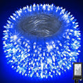 750 LED Christmas Lights 240ft Outdoor Blue String Lights - Dimmable
