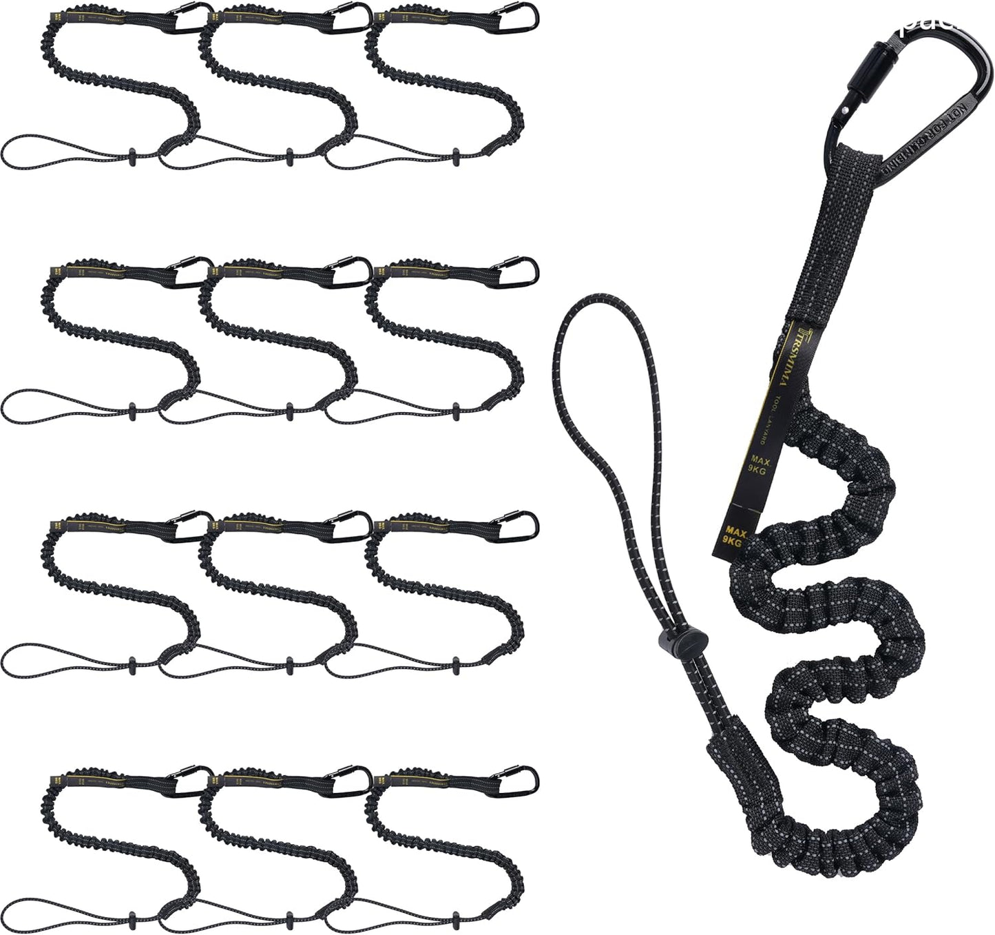 TRSMIMA Safety Tether Tool Lanyard - Essential for Roofers