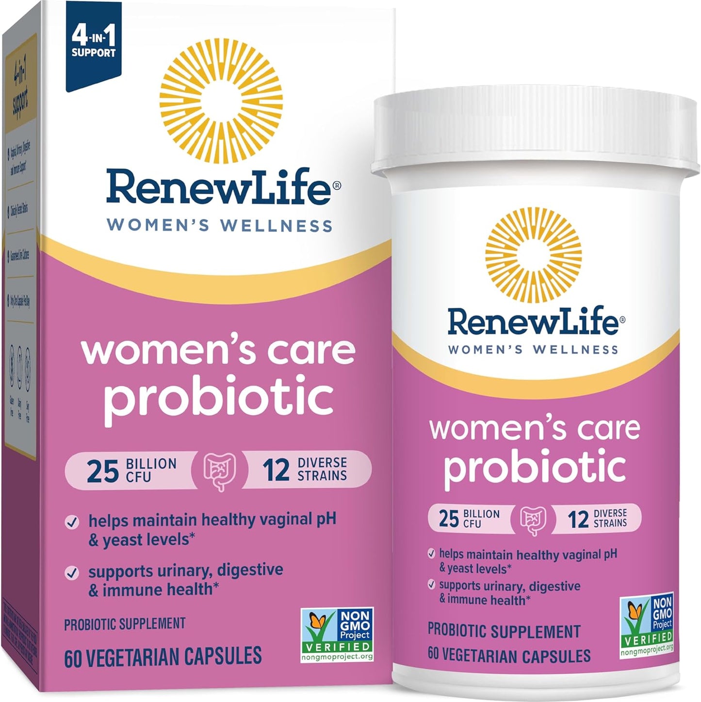 Renew Life Women's Probiotic Capsules for Digestive Health