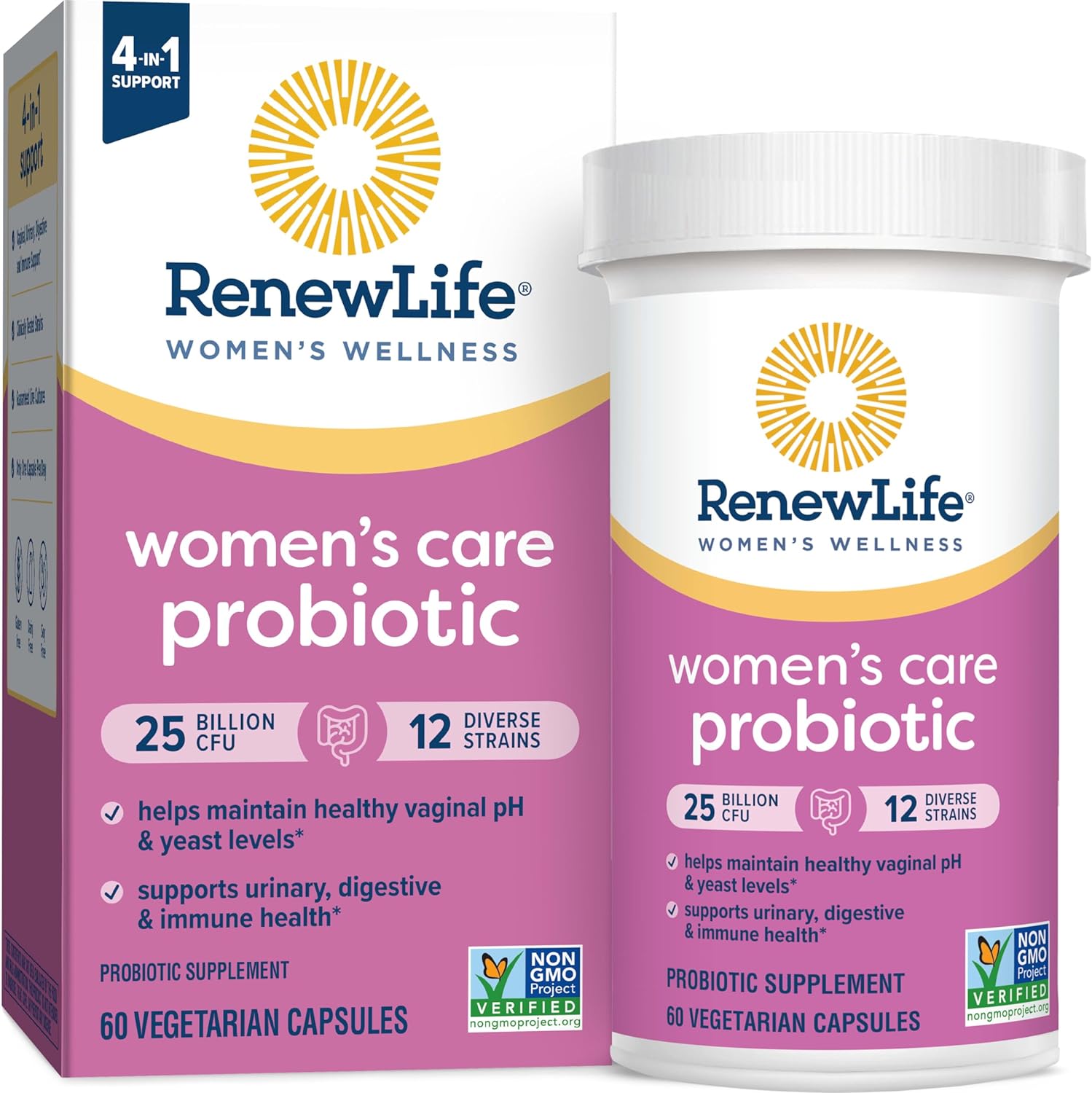 Renew Life Women's Probiotic Capsules for Digestive Health