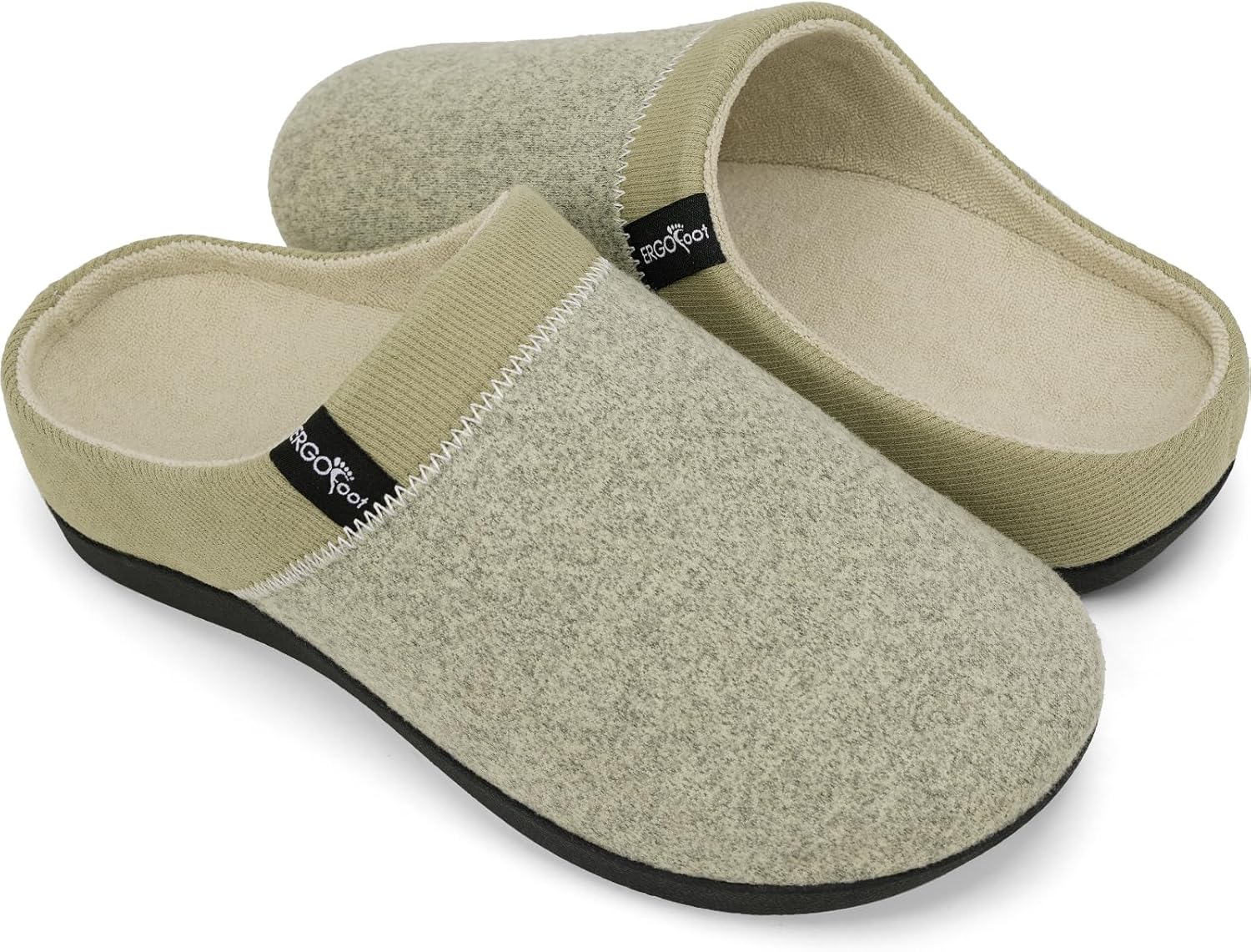 ERGOfoot Orthotic Slippers for Plantar Fasciitis Relief