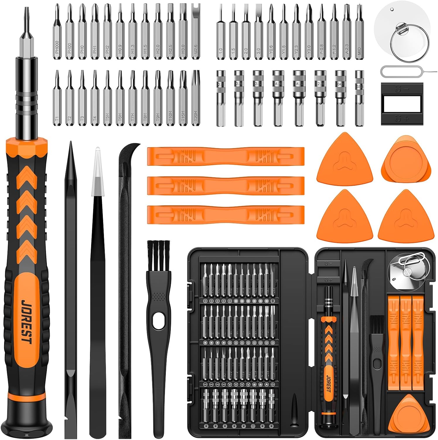 JOREST 59Pcs Precision Screwdriver Set - Ultimate Tech Repair Kit