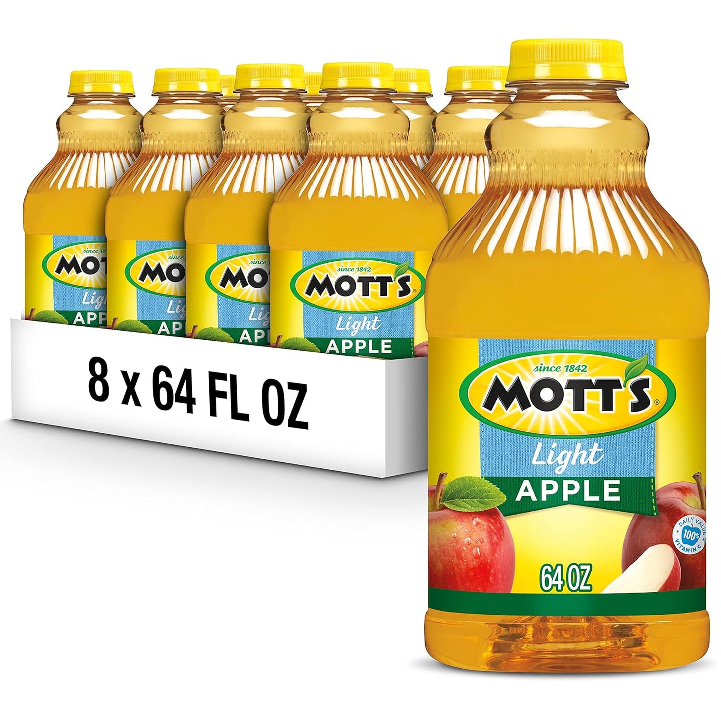Mott's Apple Light Juice Drink - Refreshing Low-Calorie Choice