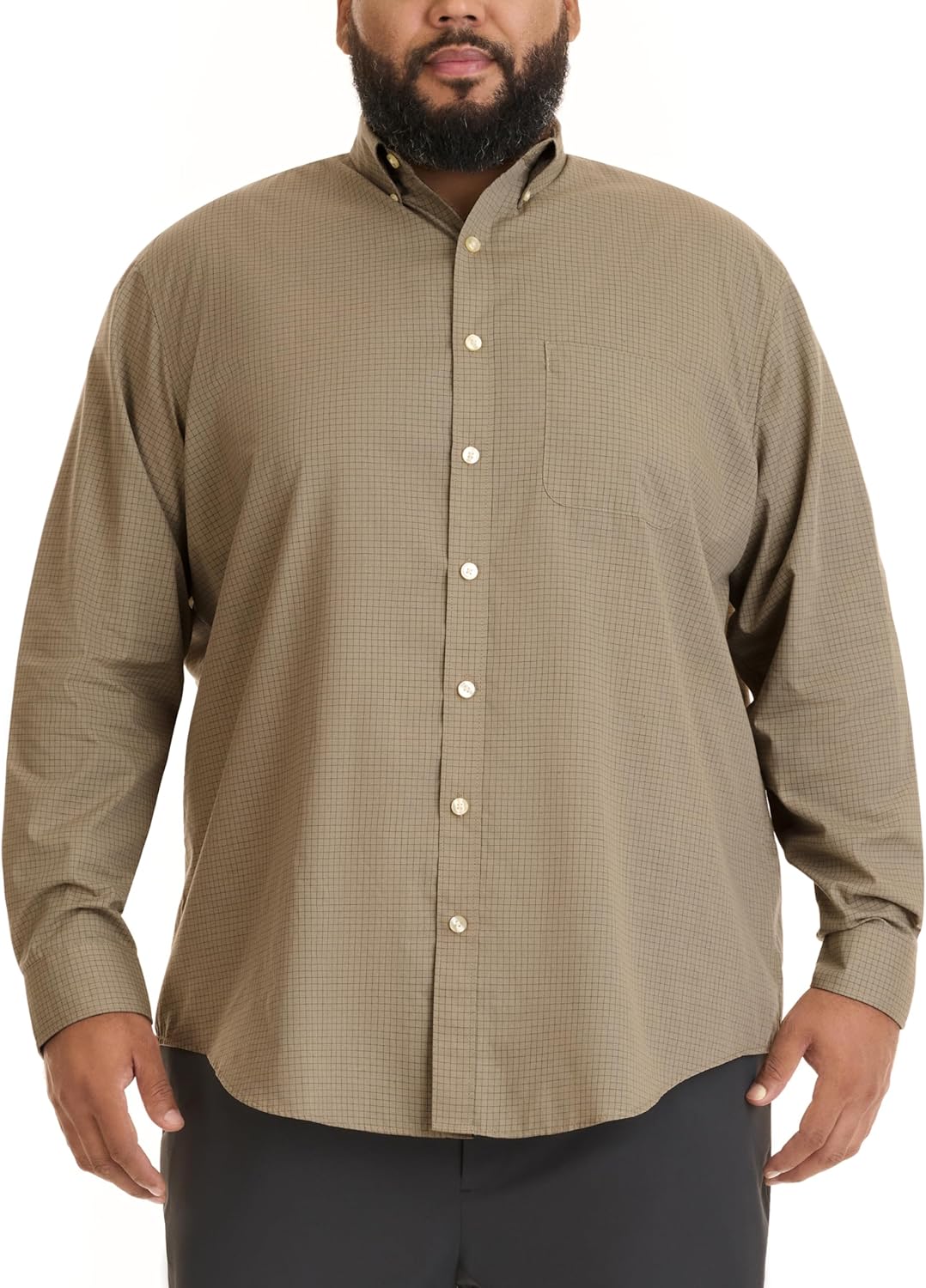 Van Heusen Big and Tall Wrinkle Free Long Sleeve Shirt Review