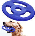 SuperChewy Tough Tug-of-War Flying Disc Toy - Durable Fetch & Tug