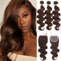 Kapelli Hair Brazilian Body Wave Bundles with Closure - Soft