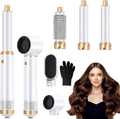 Blow Dryer Brush 5 in 1 Hot Air Styler - Fast, Low-Heat Styling