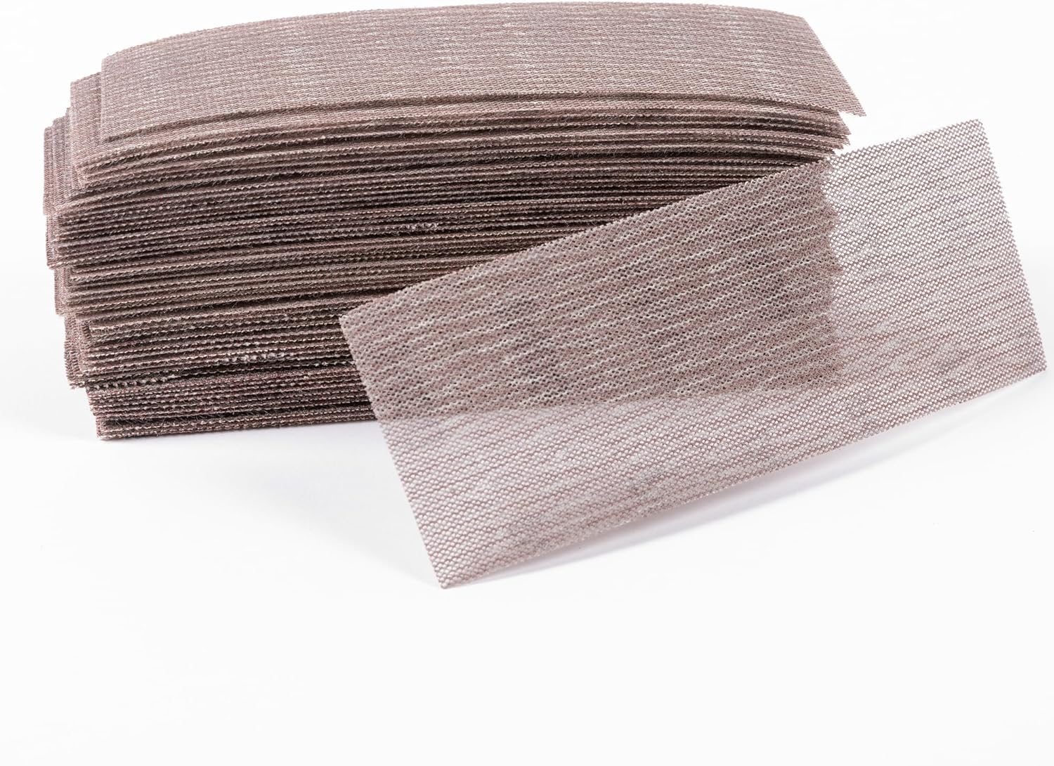 UPWOOD 50Pcs 2-3/4 x 8 Mesh Sanding Discs Assortment, Grit 80-400, Anti-Blocking Net
