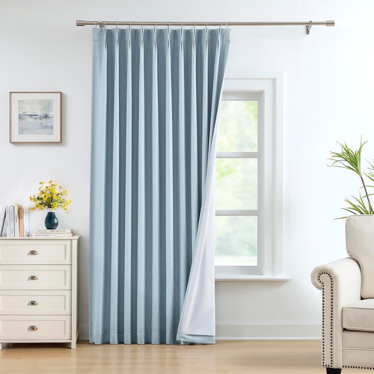 Pinch Pleated Blackout Curtain Panels for Luxurious Home Decor