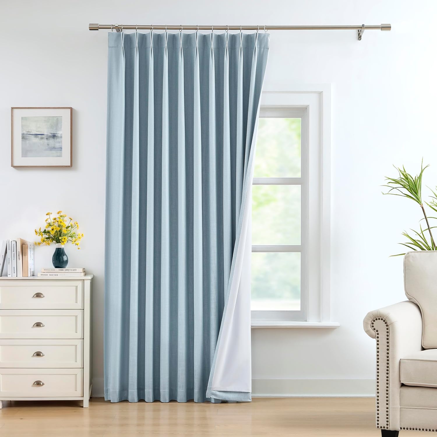 Pinch Pleated Blackout Curtain Panels for Luxurious Home Decor