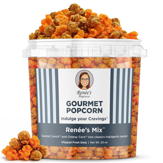 Renees Mix Gourmet Popcorn - Sweet and Cheesy Delight