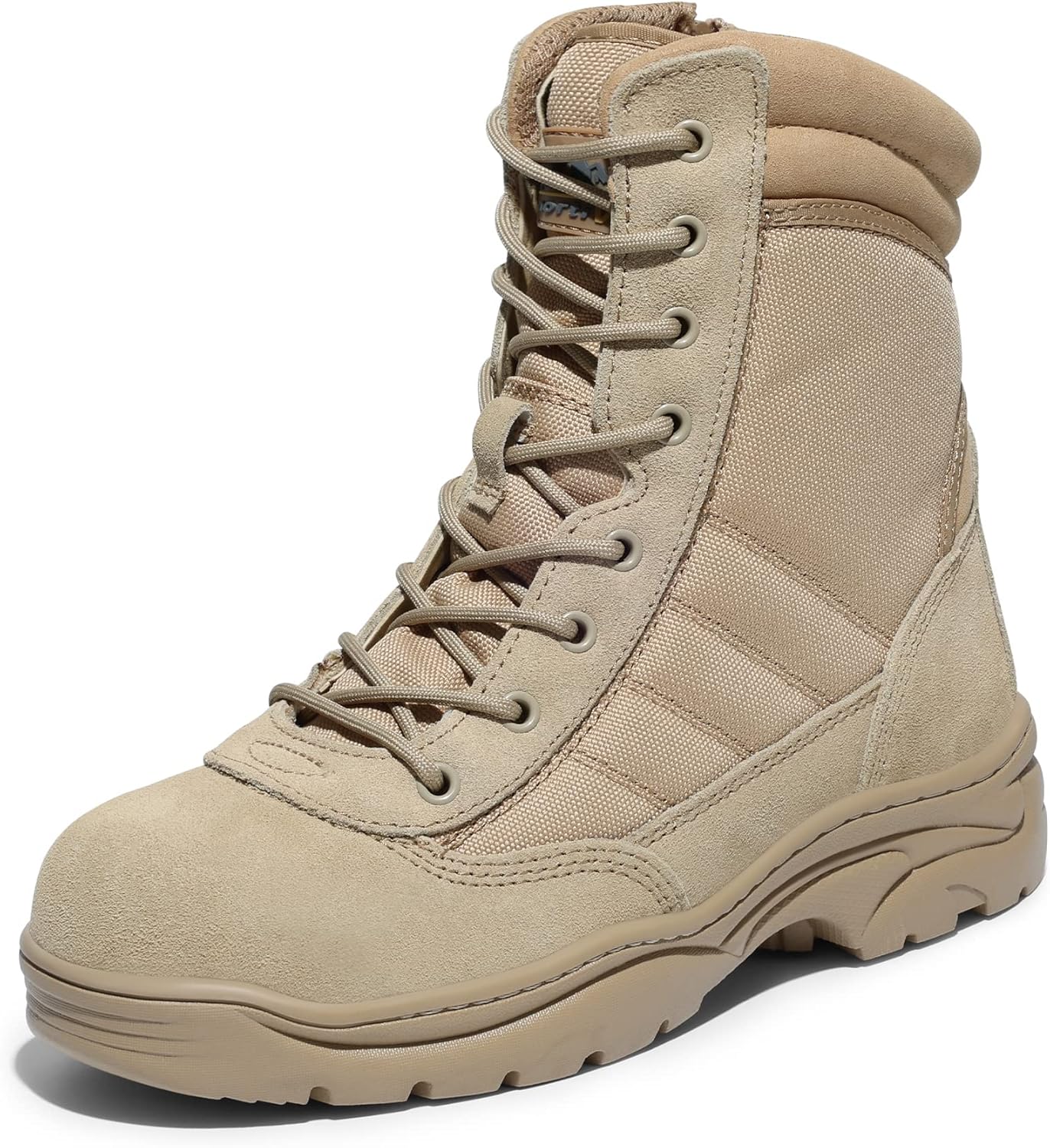 NORTIV 8 Steel Toe Boots for Men - Durable Safety Work Boots