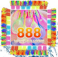 Water Balloons 888pcs Multicolored Quick Fill Self-Tie - Fast Summer