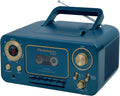 Portable Stereo CD Player with Bluetooth, AM/FM Radio and Cassette