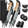 COVACURE Trekking Poles - Lightweight Collapsible Hiking Sticks
