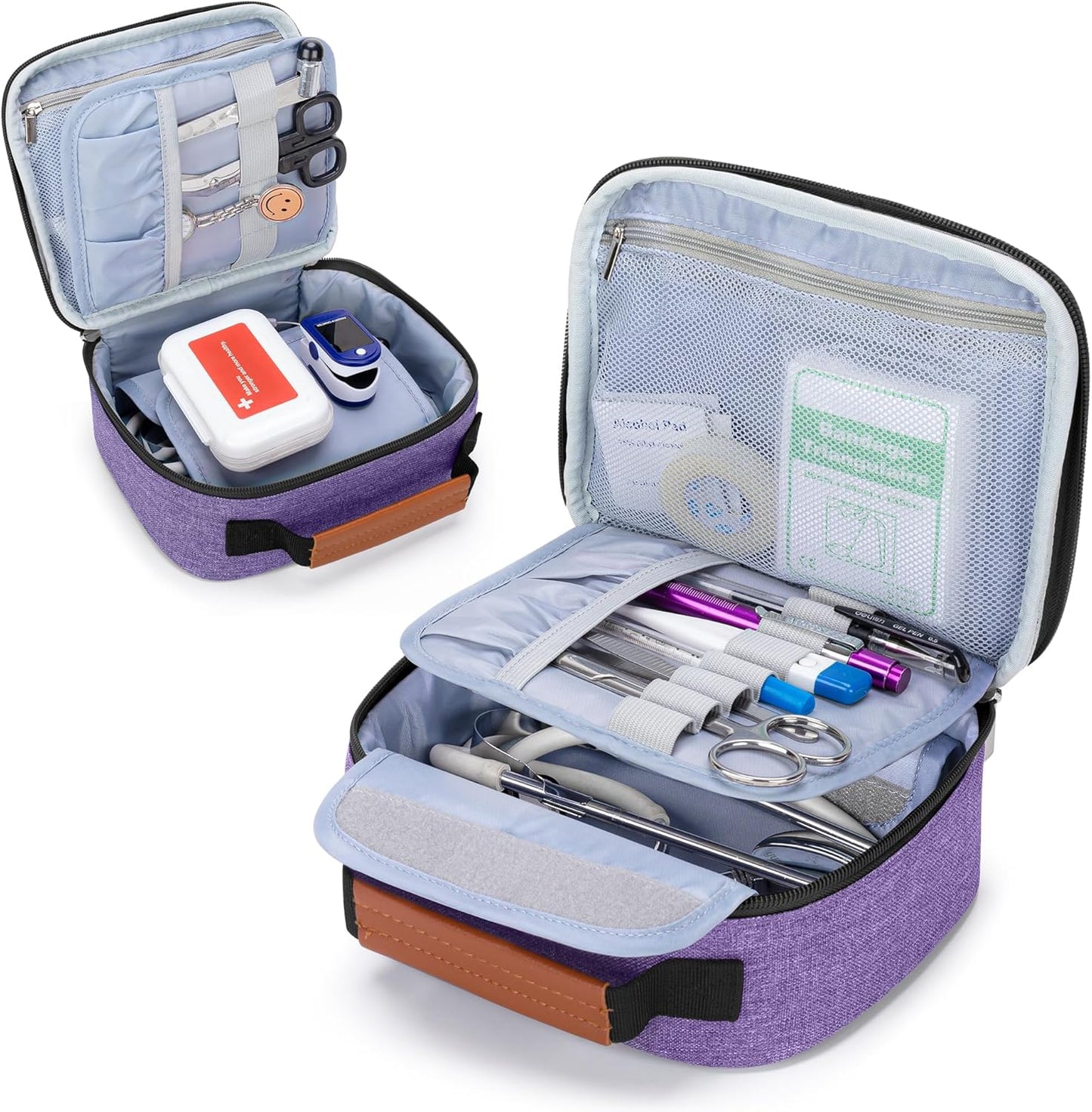 YARWO Portable First Aid Organizer - Purple