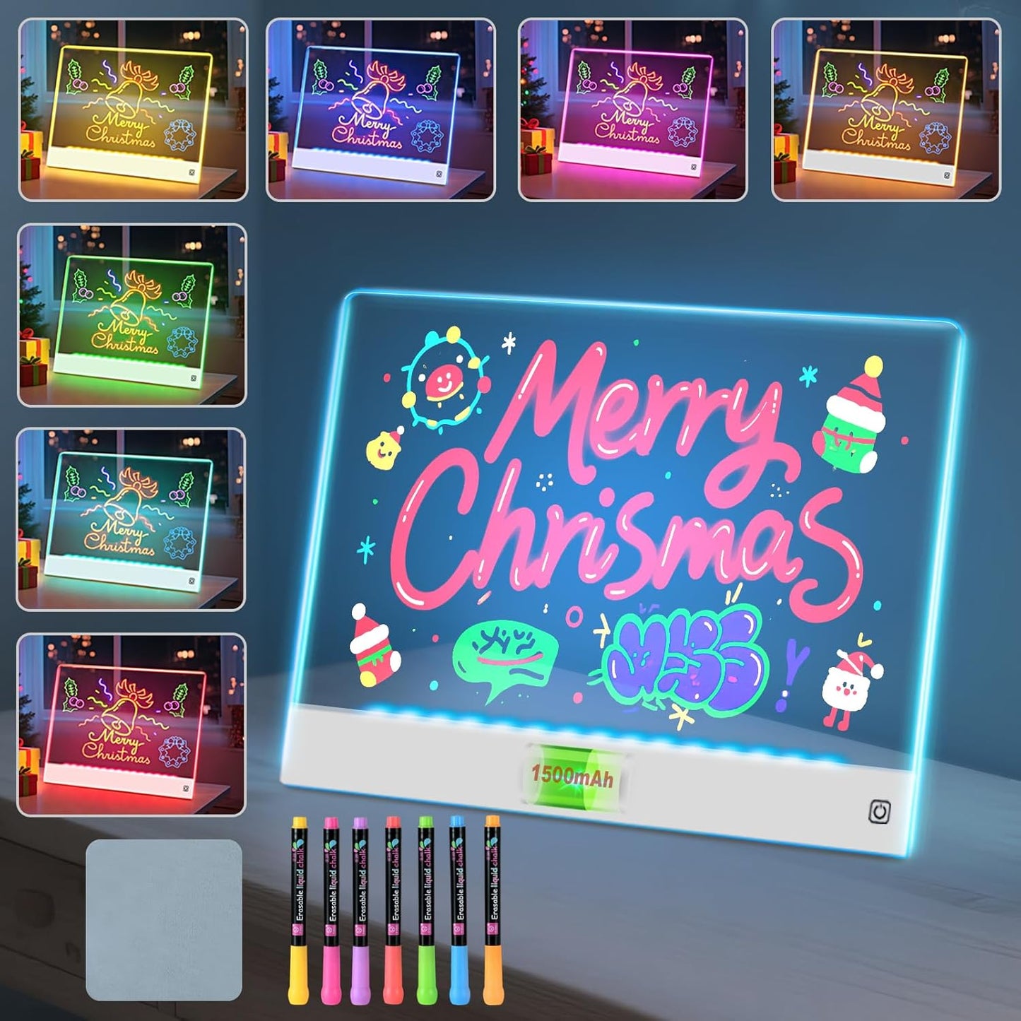 LED Note Board with 7 Colors for Creative Fun and Gifts