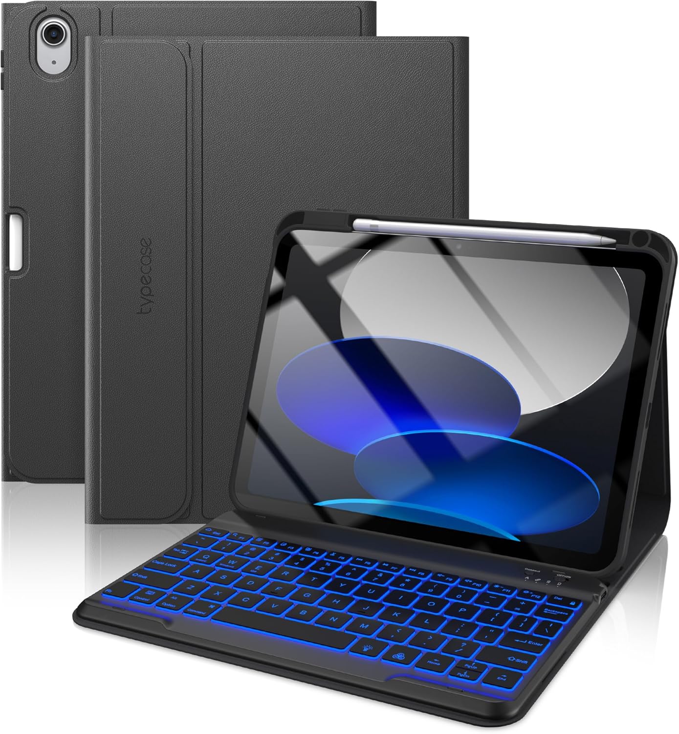Typecase Folio Keyboard Case for iPad 10th Gen with Backlight