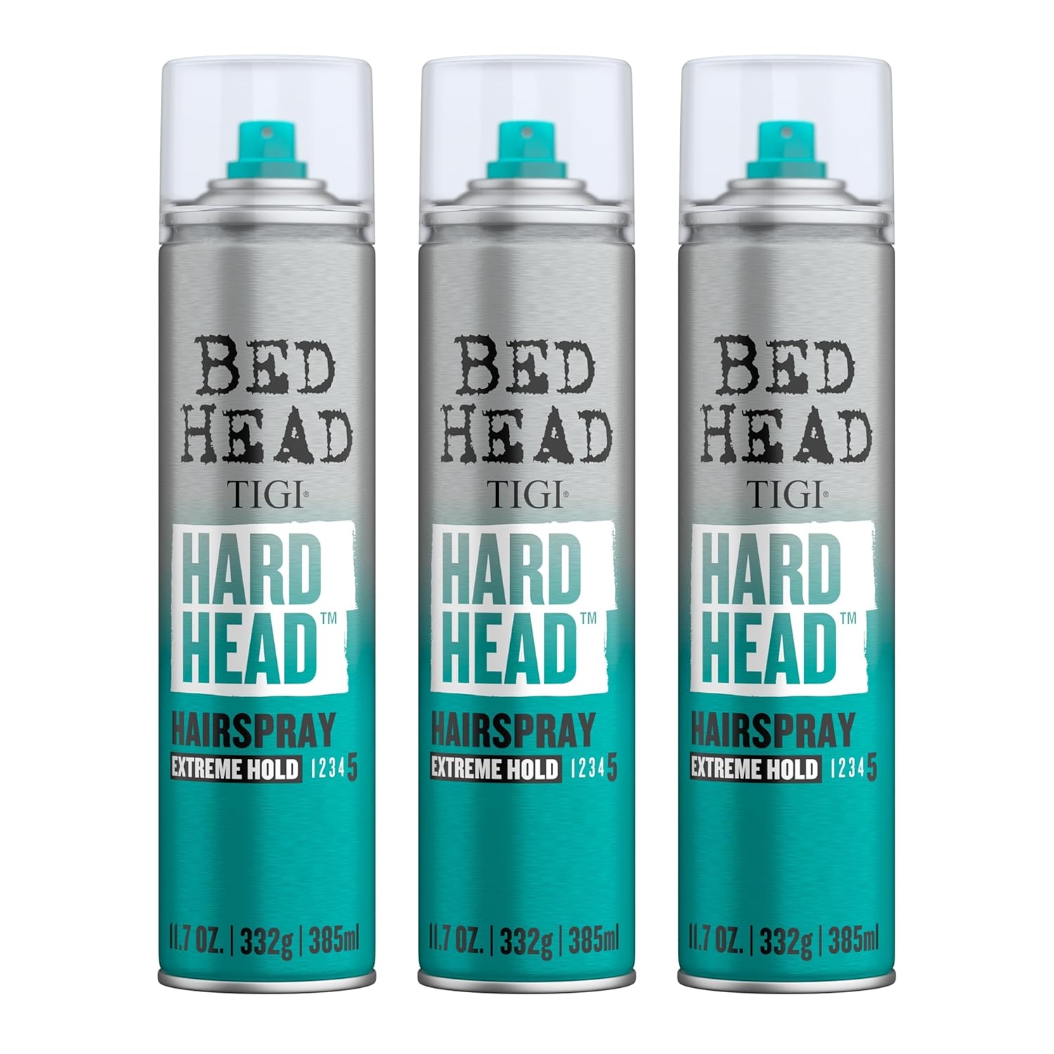 Bead Head Hard Head Hairspray for Extra Strong Hold - 3 Pack