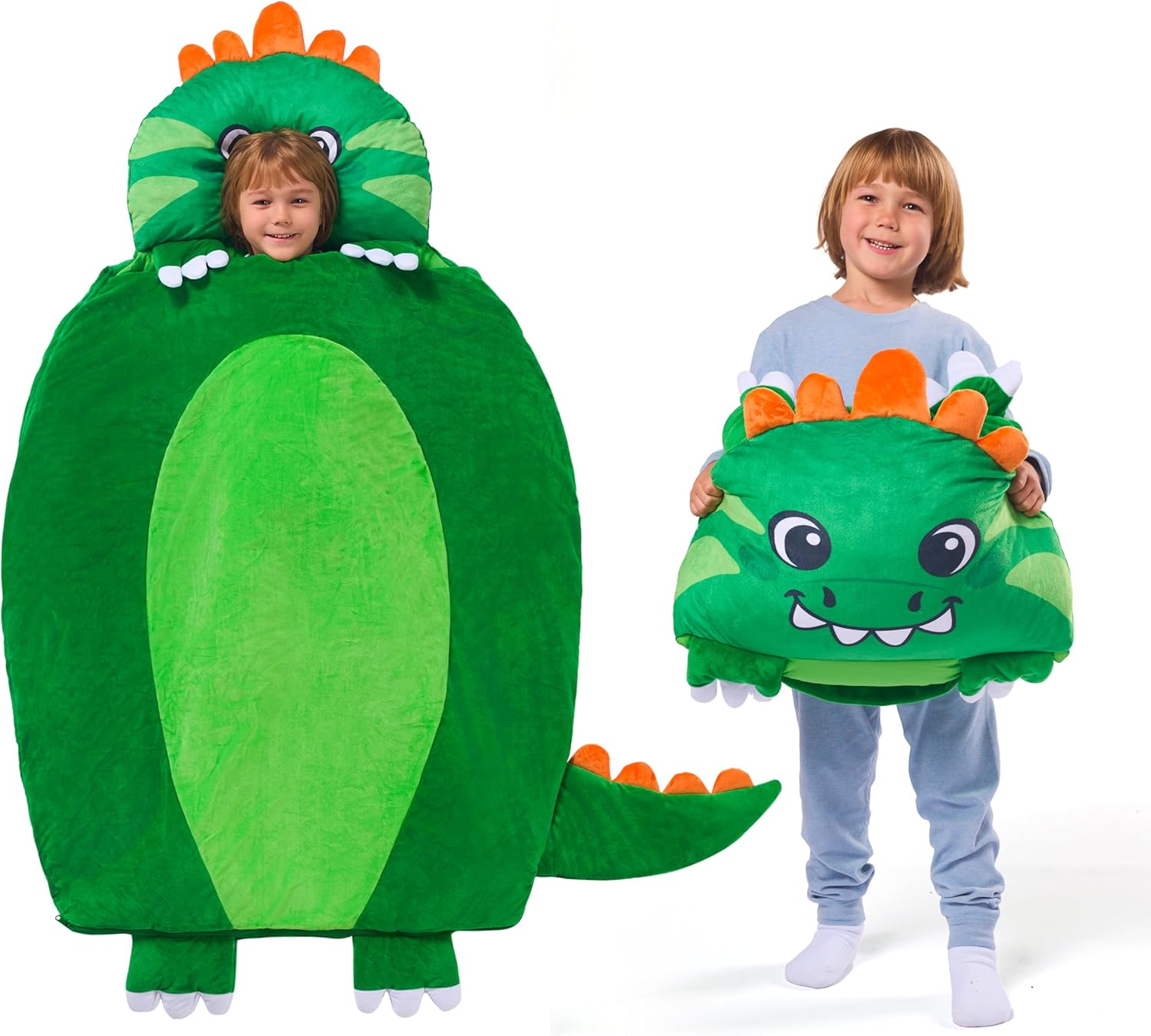 JOIEDOMI Kids Sleeping Bag for 4-6 Year Olds - Plush Comfort