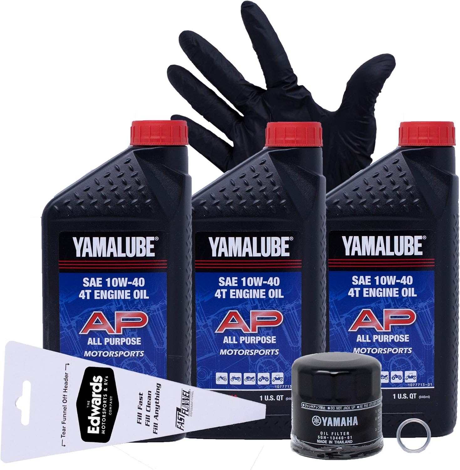 Edwards Oil Change Kit for 2014-2021 Yamaha Viking 700 Models