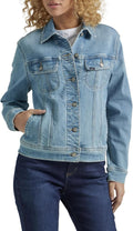 Lee Womens Legendary Rider Denim Jacket - Classic Stretch Fit