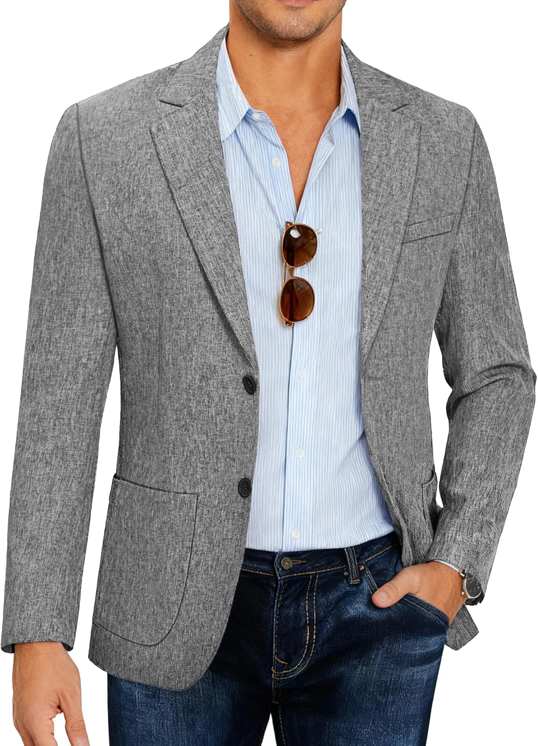 COOFANDY Mens Casual Blazer Slim Fit Sport Coat for All Occasions