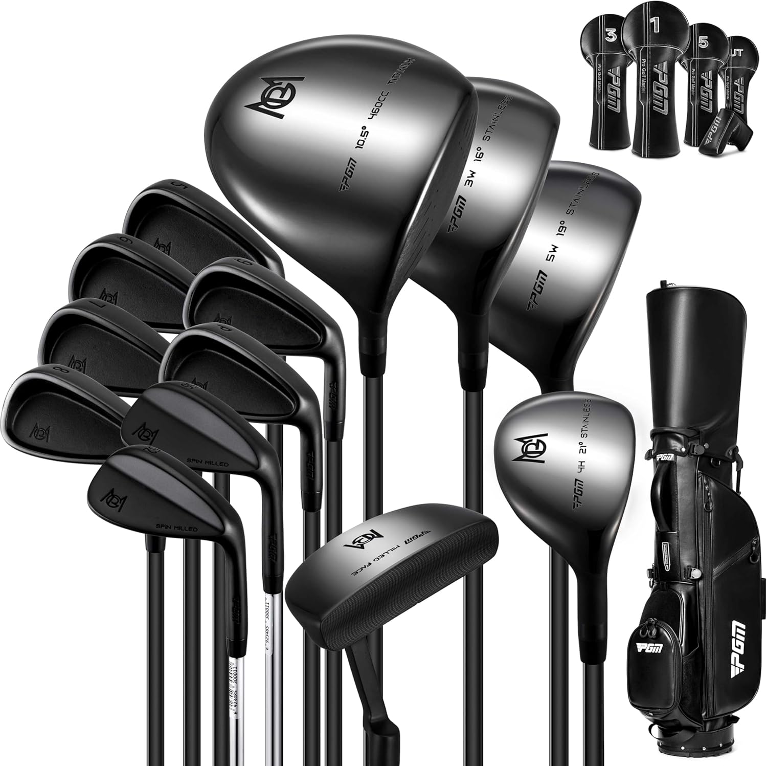 PGM 13 Piece Men's Complete Golf Club Sets for Precision