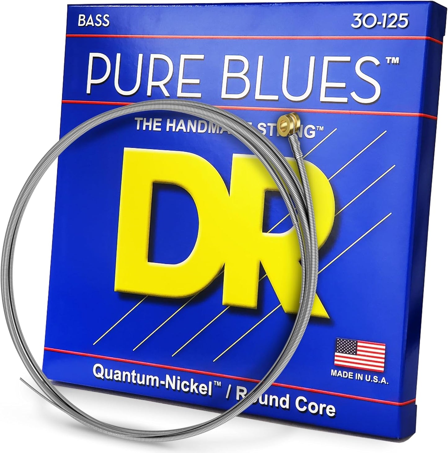 DR Strings PURE BLUES Bass Guitar Strings for Versatile Players