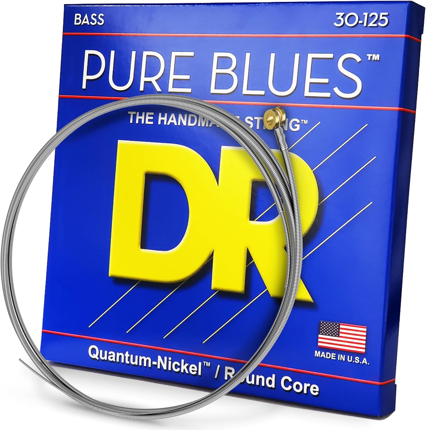 DR Strings PURE BLUES Bass Guitar Strings for Versatile Players