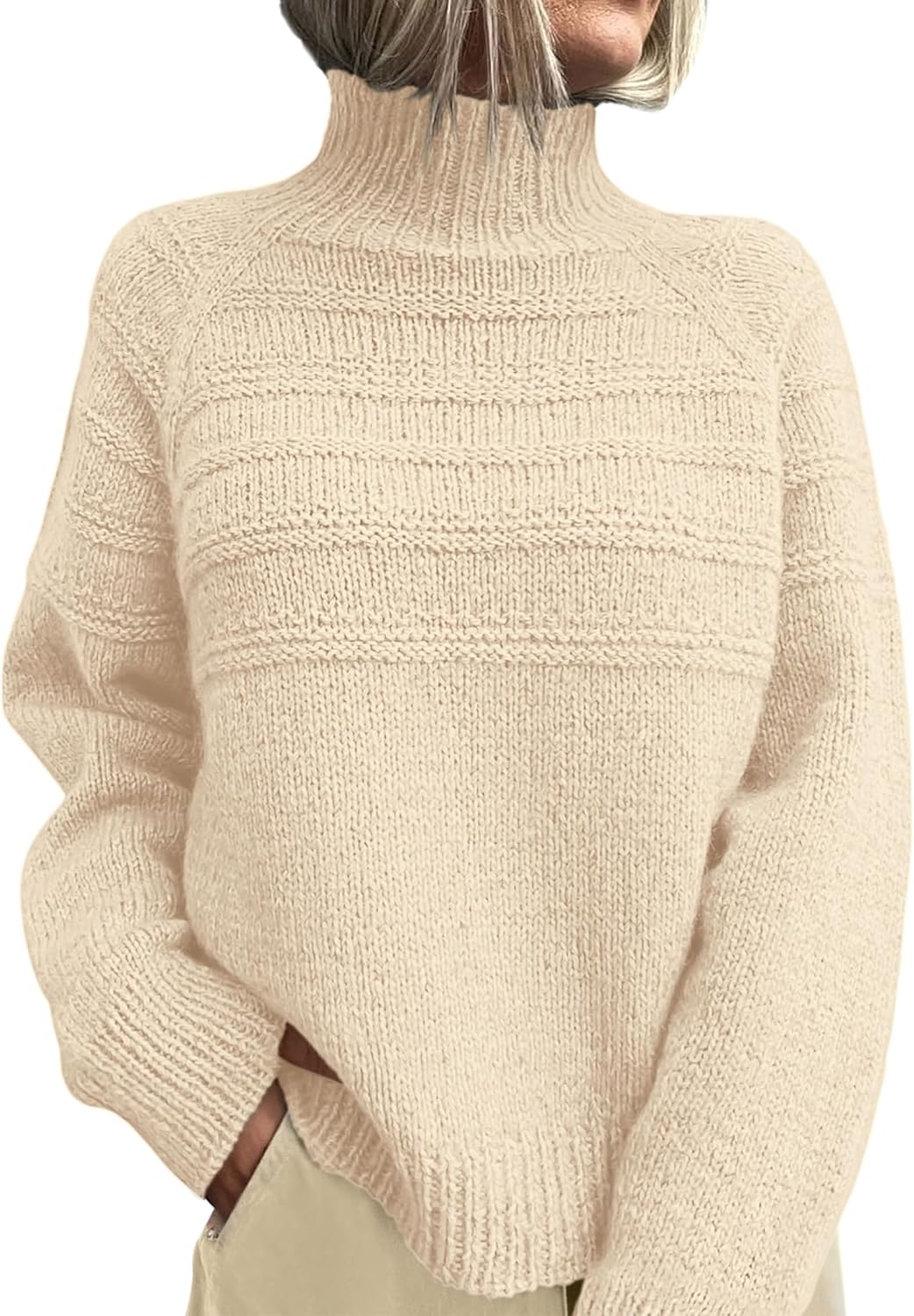 PRETTYGARDEN Women's Turtleneck Sweater for Trendy Winter Style