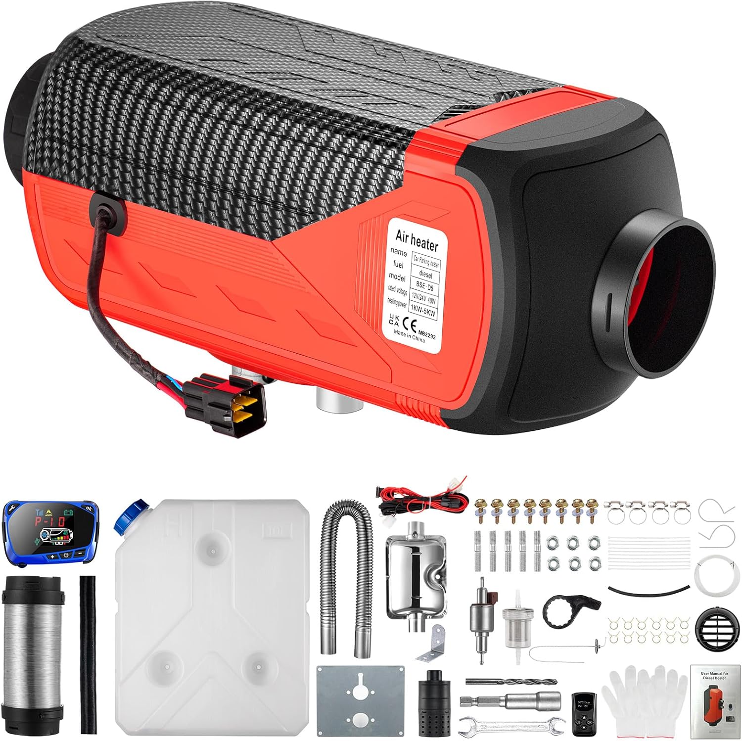 ChuBu 8KW Diesel Heater: Fast Heating for Campers & More