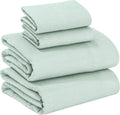 RUVANTI 100% Cotton Flannel Sheets Full Size - Cozy 4-Piece Set