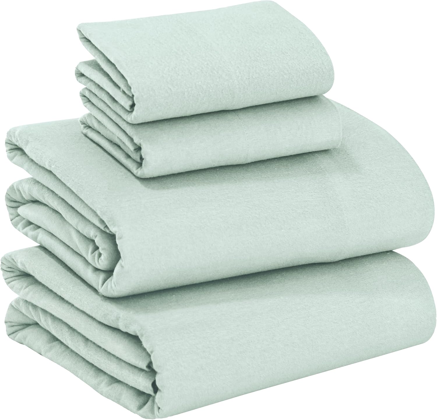 RUVANTI Flannel Sheets Queen Size - Soft Cotton Bed Sheet Set