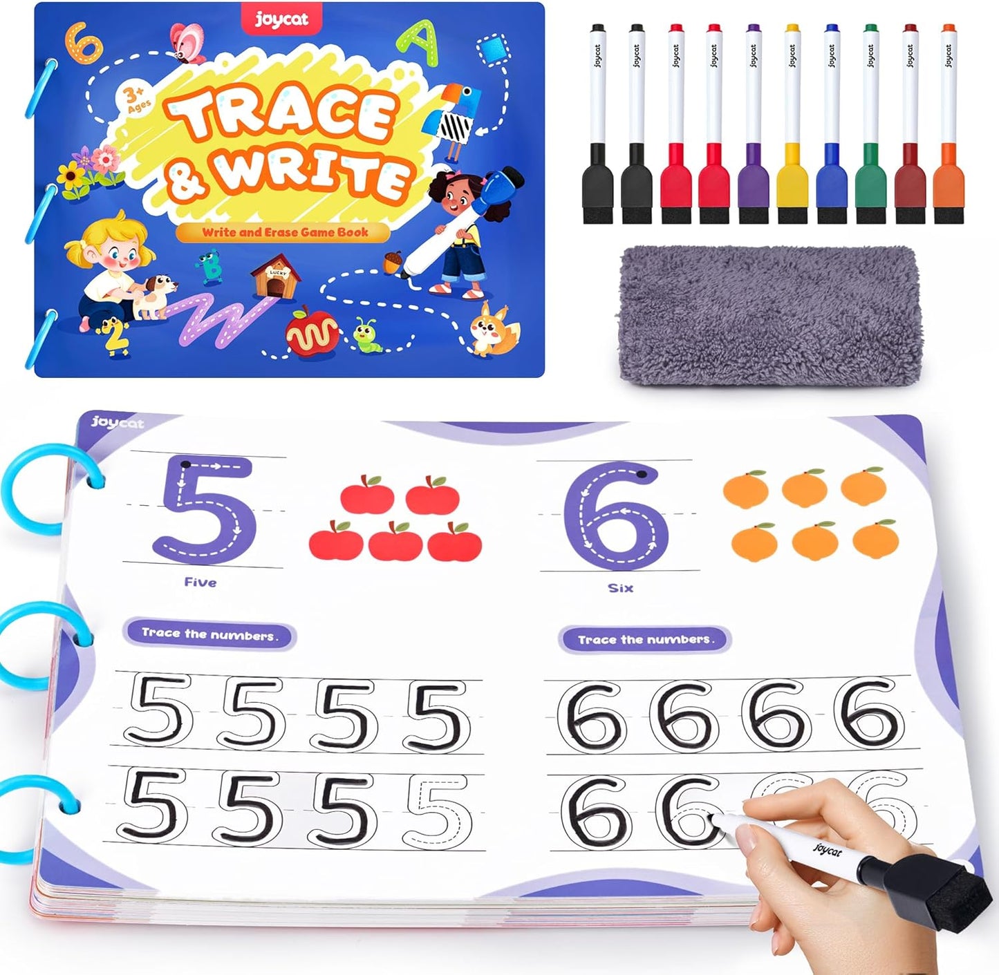 Interactive Preschool Handwriting Workbook