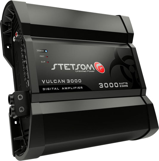 Stetsom Vulcan 3000 Mono Car Amplifier for HD Sound Quality