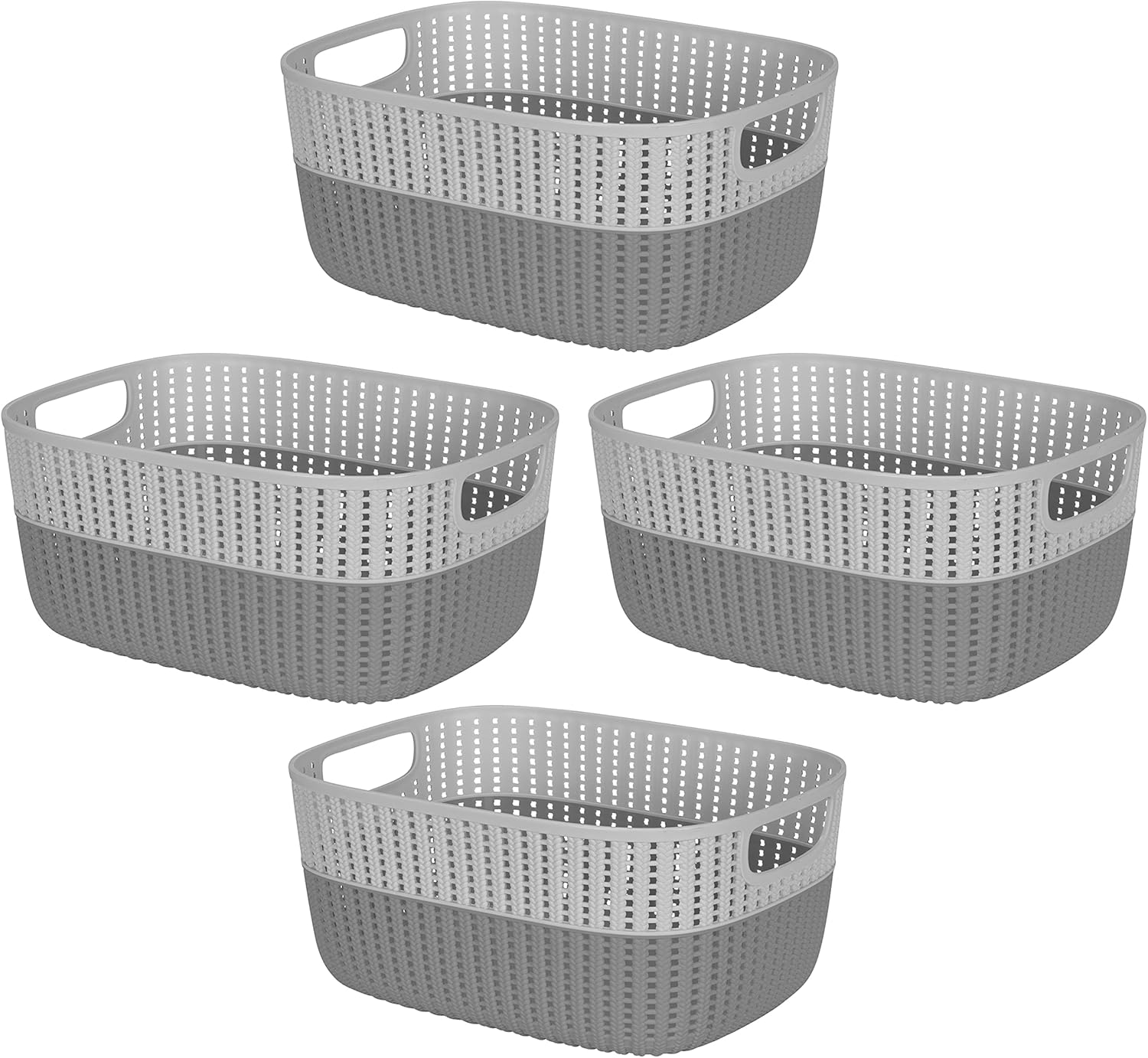 Sailor Knot Plastic Storage Tote for Stylish Organization