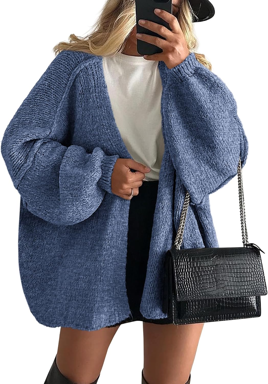 PRETTYGARDEN Womens Oversized Cardigan Sweaters for Fall Style