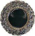 13inch Round Plastic Charger Plates Set of 8 - Elegant Dinner Table